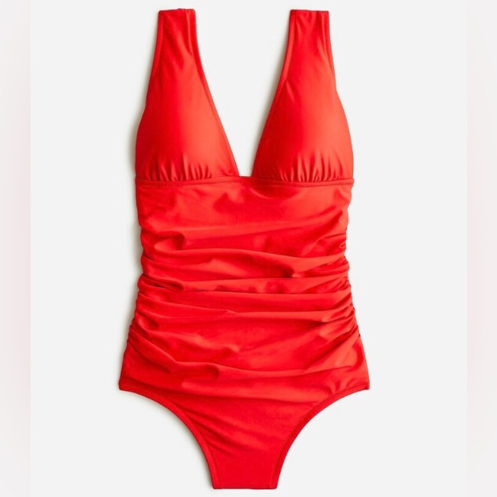 J.Crew Ruched Swimsuit size 12